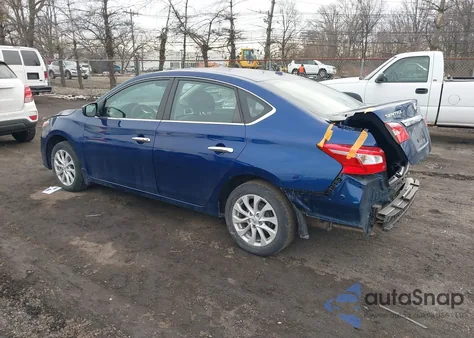 2018 Nissan Sentra Sv из США, поврежденный, VIN 3N1AB7AP1JY265622